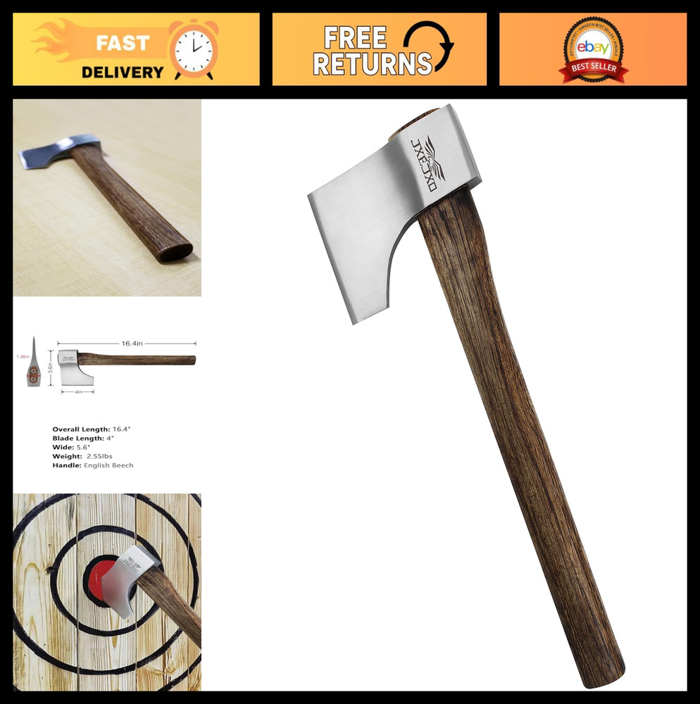 Professional Throwing Hatchet - 1 Pack, Ideal for Axe Throwing Competitions, Dur