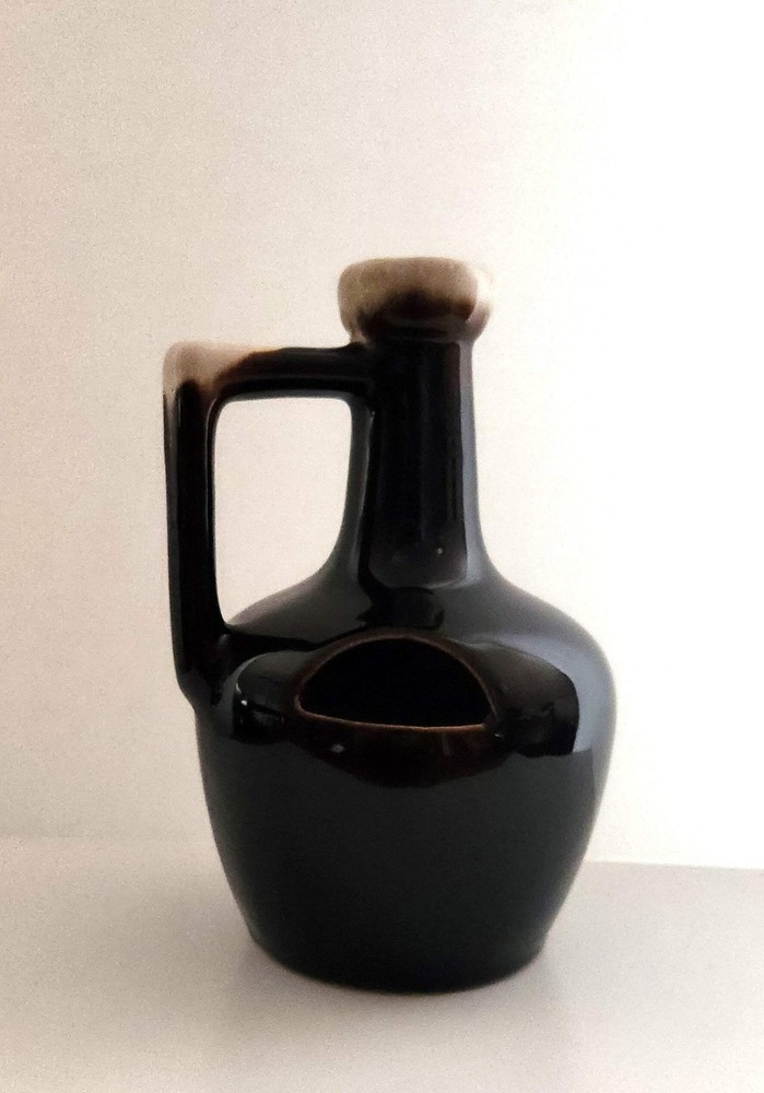 Vintage Stoneware Drip Glaze Strawberry Planter