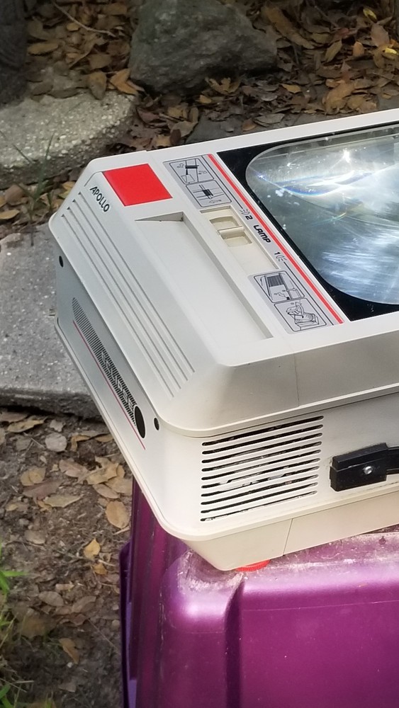 VINTAGE APOLLO ECLIPSE EDUCATIONAL OVERHEAD PROJECTOR SCHOOL ROOM