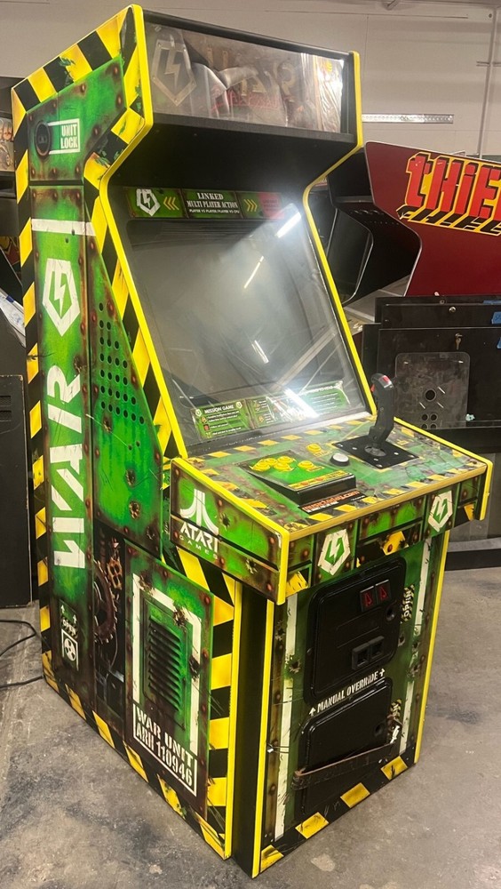 WAR FINAL ASSAULT ARCADE MACHINE by ATARI 1999 (Excellent Condition) *RARE*