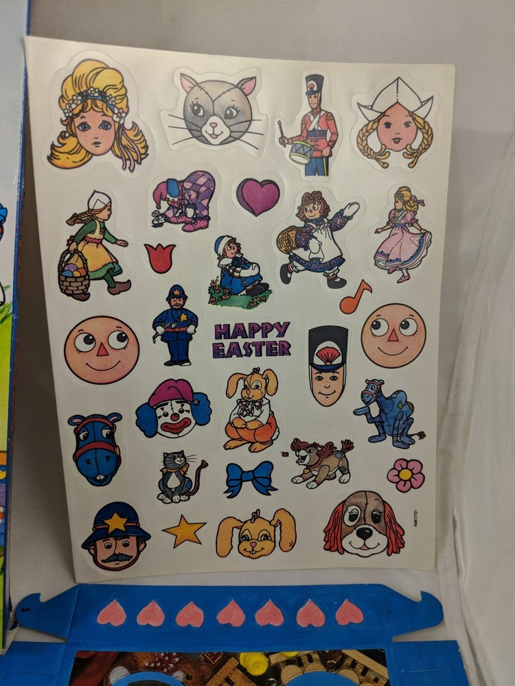 Raggedy Anns Easter Parade Egg Decorating Kit 1992 MacMillan Inc