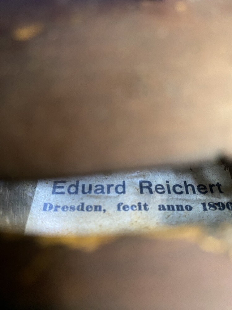 Eduard Reichert Antique Violin,needs work