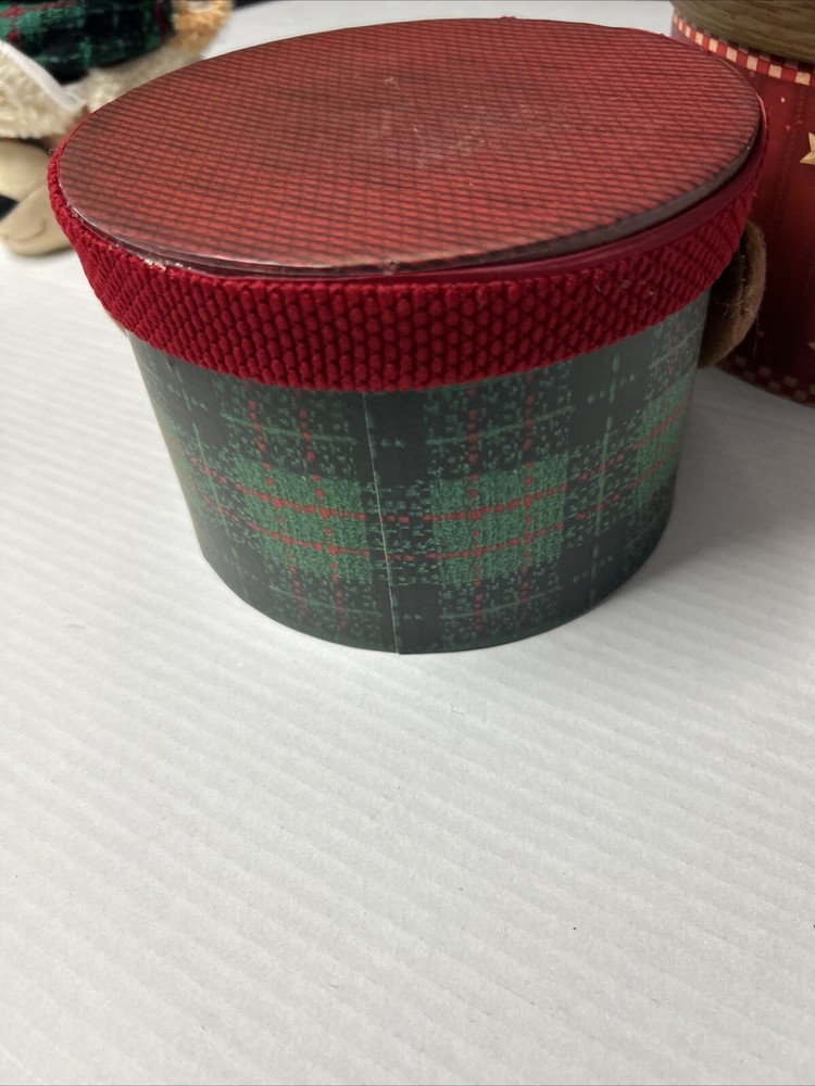 Three tier bear Holiday boxes containers