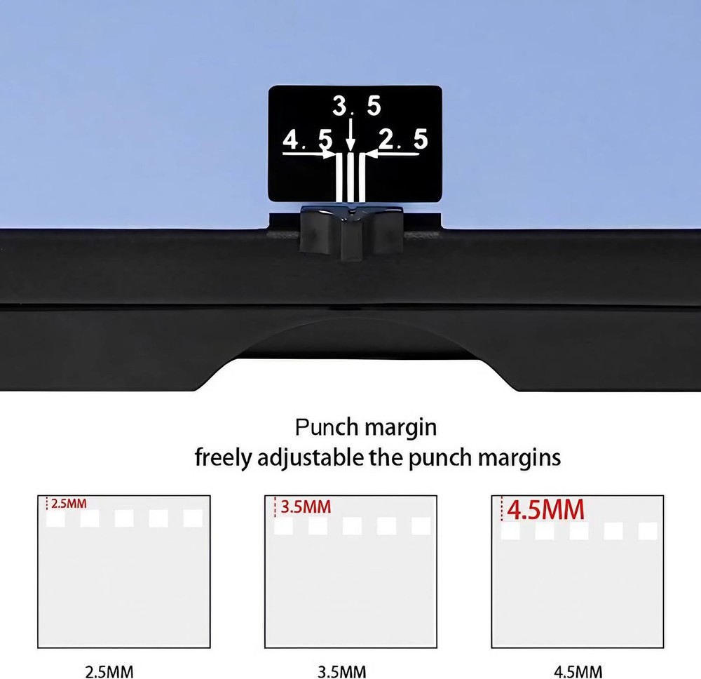 Rayson TD-130 Wire Binding Machine (Square Holes) Punch 12 Sheets/Bind 120 Sh...