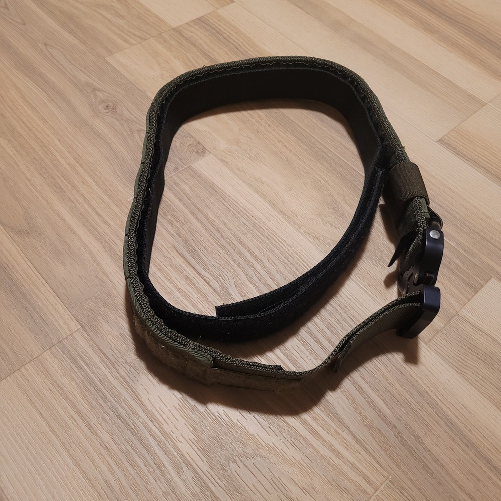 HSGI Operator Belt Medium With Inner OD Green Cobra Buckle