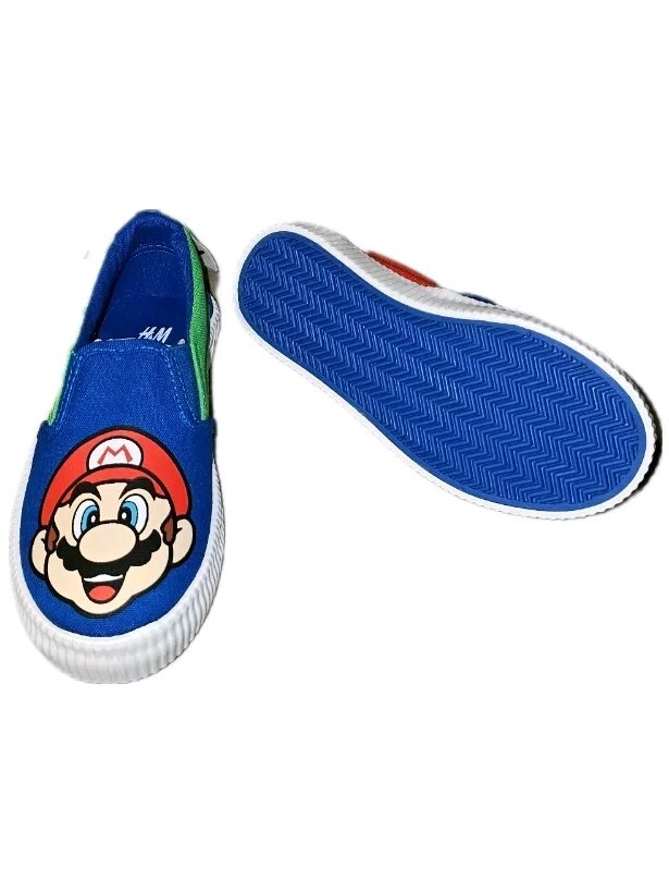 *NWT* H&M Super Mario Slip On Sneakers