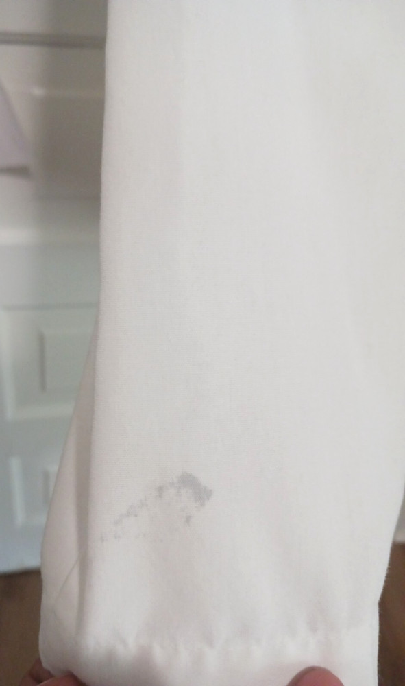 Long 35.5" White Lab Coat Scrubs Unisex Size Large