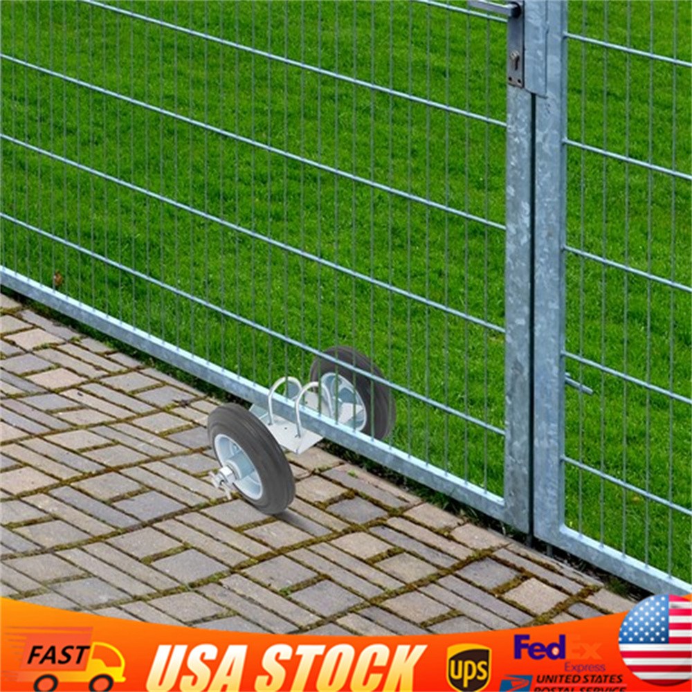 Rolling Gate Hardware Kit, Heavy Duty Sliding Gate Rollers Wheels Kit