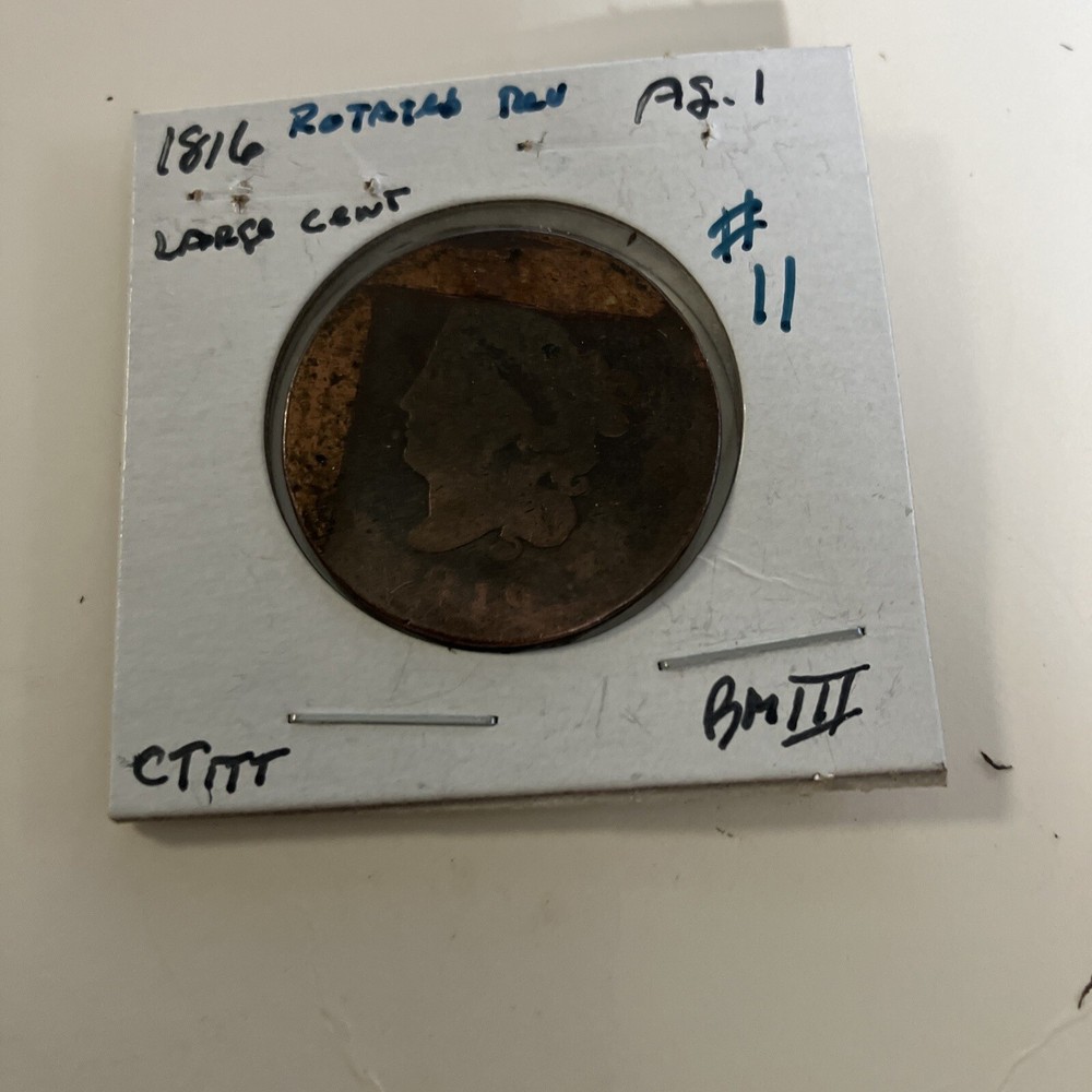 1816 large cent