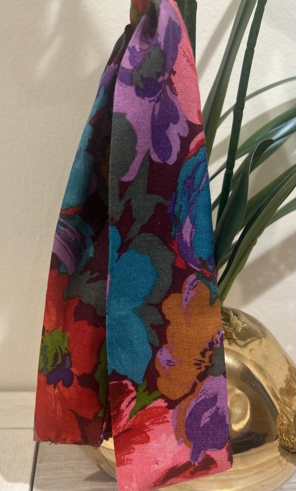Floral Printed Purse Scarf