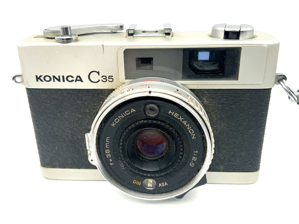 Konica C35 Measuring Camera With Hexanon 38Mm 1:2.8 Compact Camera Analog Camera