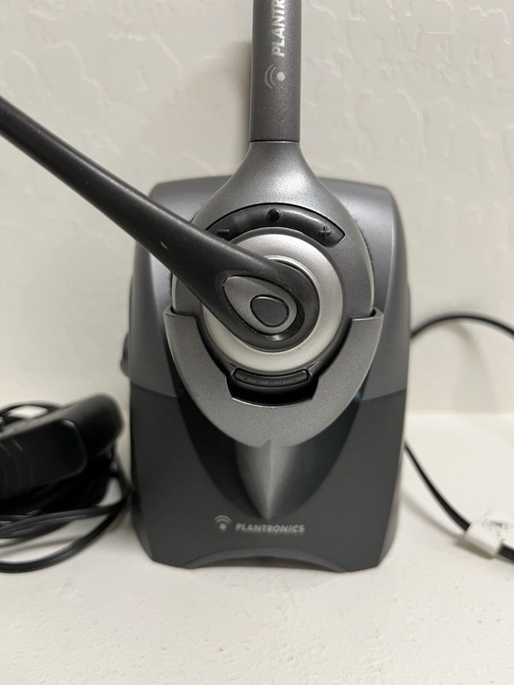 Plantronics Base Unit CS351 CS351N Supra Plus with Headset Works Great