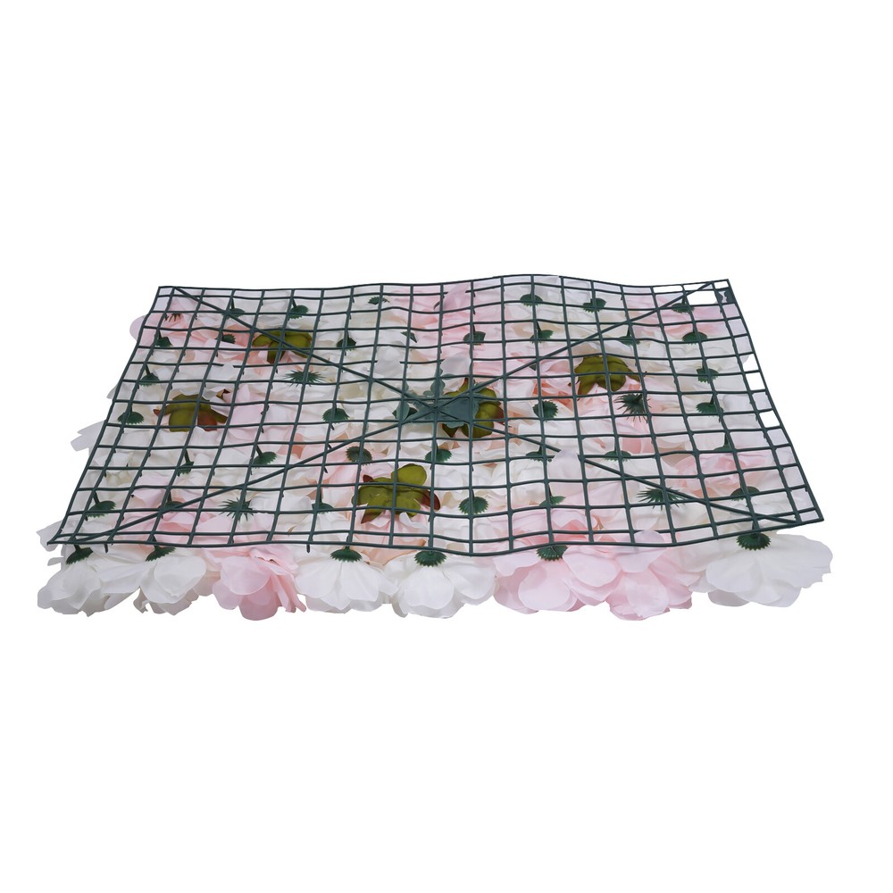 20pcs Artificial Flower Wall Panel Wedding Backdrop Decoration 16''x24'' NEW