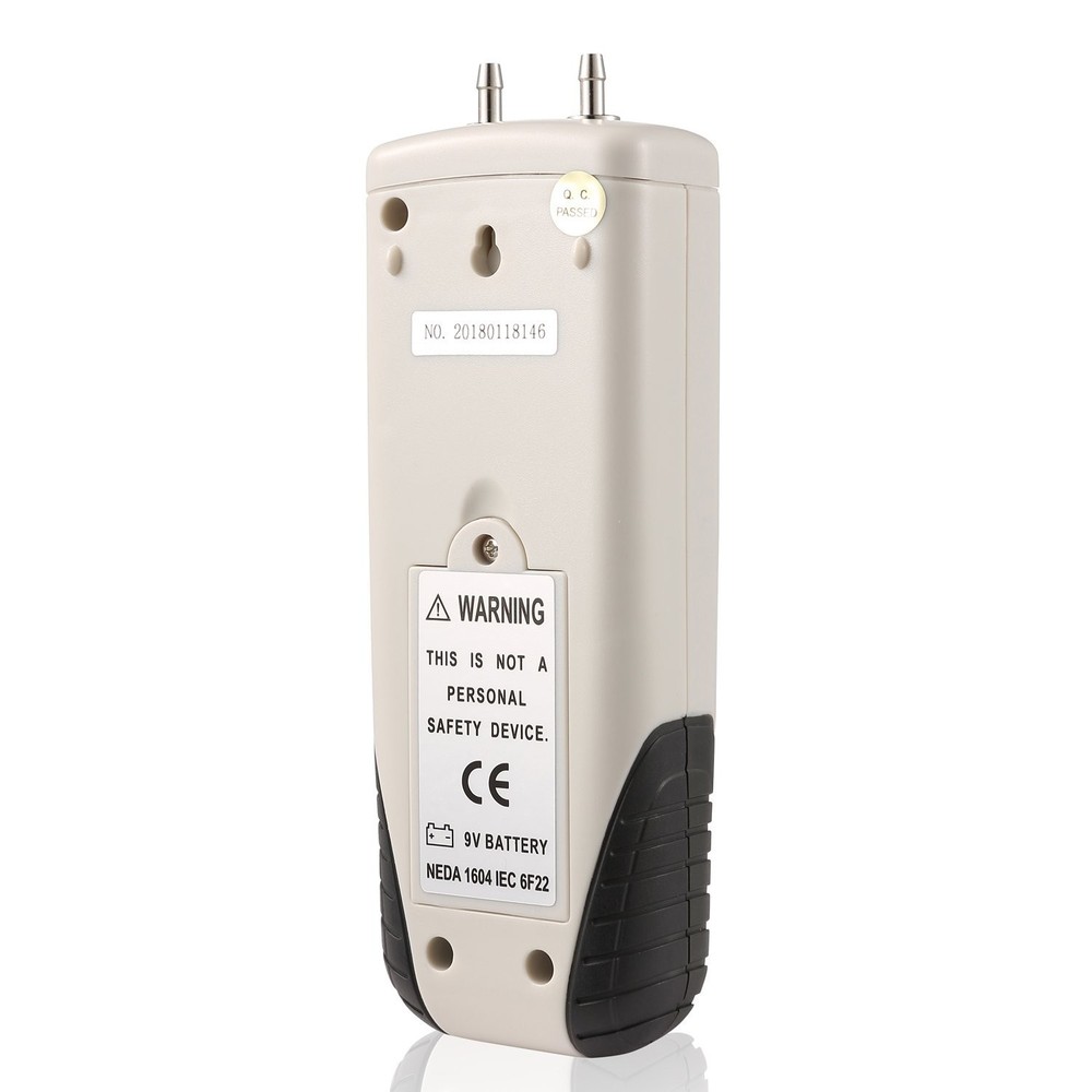 High Accuracy Digital Manometer - Lightweight and User-Friendly Pressure Tester