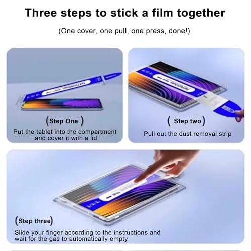 for OnePlus Pad 3 13.2 inch Screen Protector with De-Bubble Card,9H Hardness,