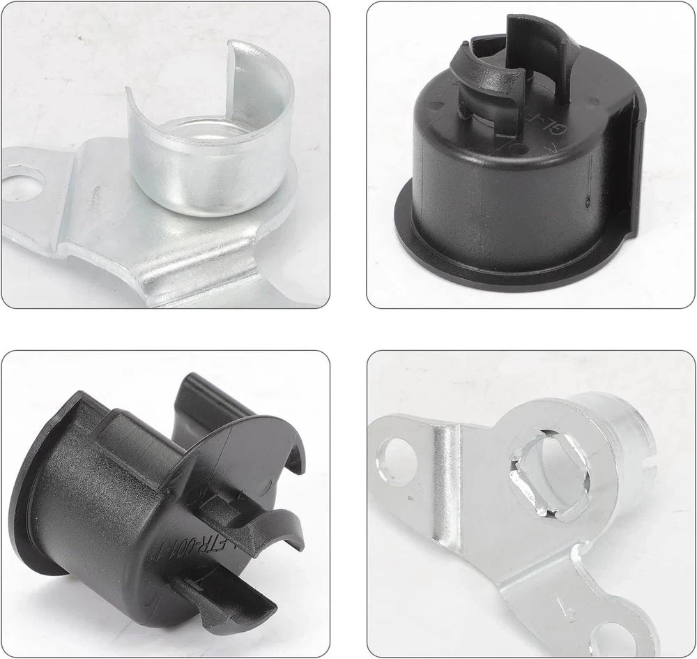 Tailgate Hinge Kit with Bushings for Frontier 2005-2021, Left & Right Rear Gate