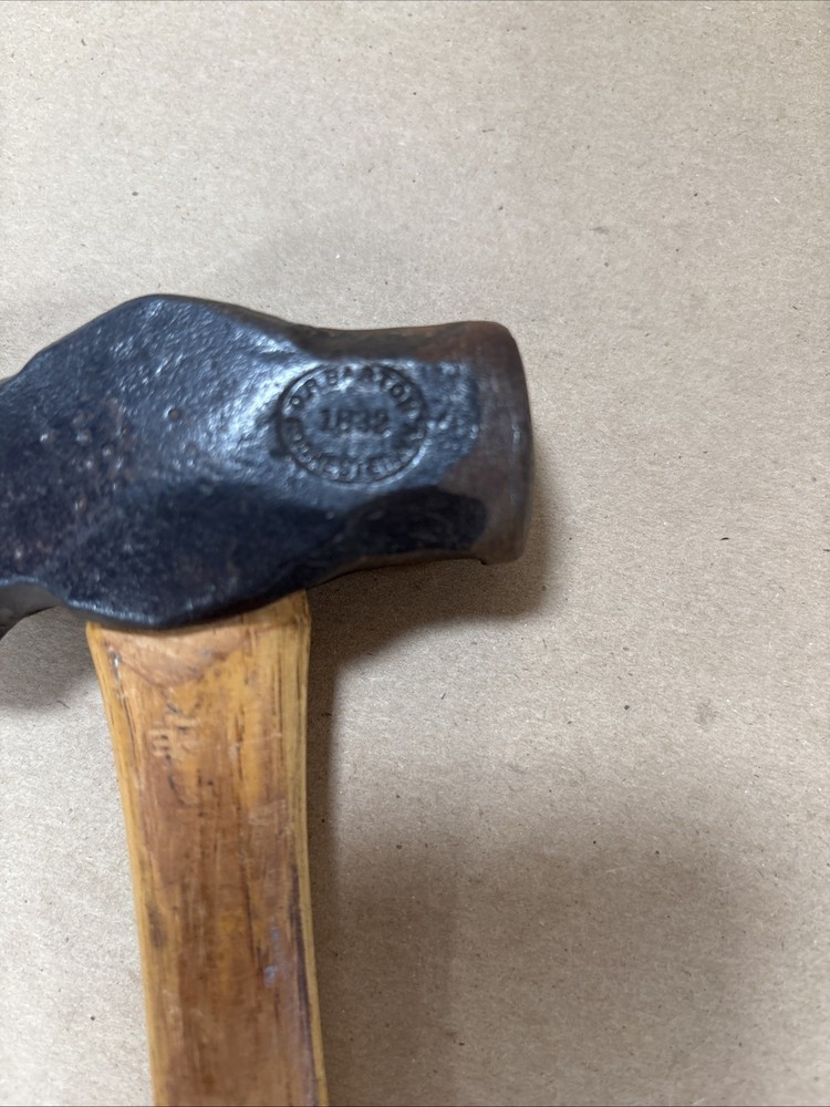 Antique D. R. Barton Half Ax Blacksmith Hammer