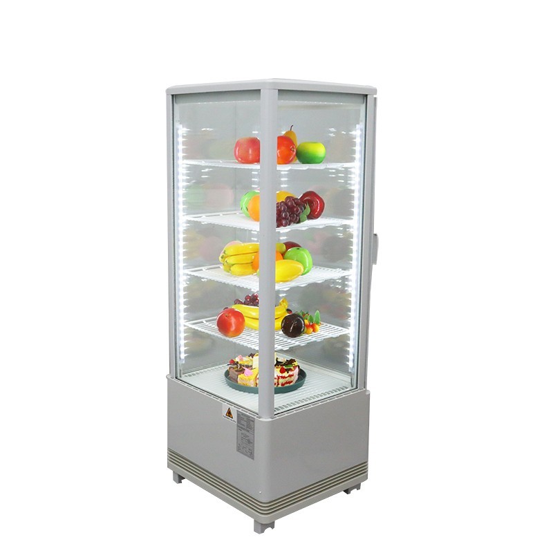 openbox-Gass Refrigerated Cake Fruit Display Case 5-Layer Automatic Defrost 110V