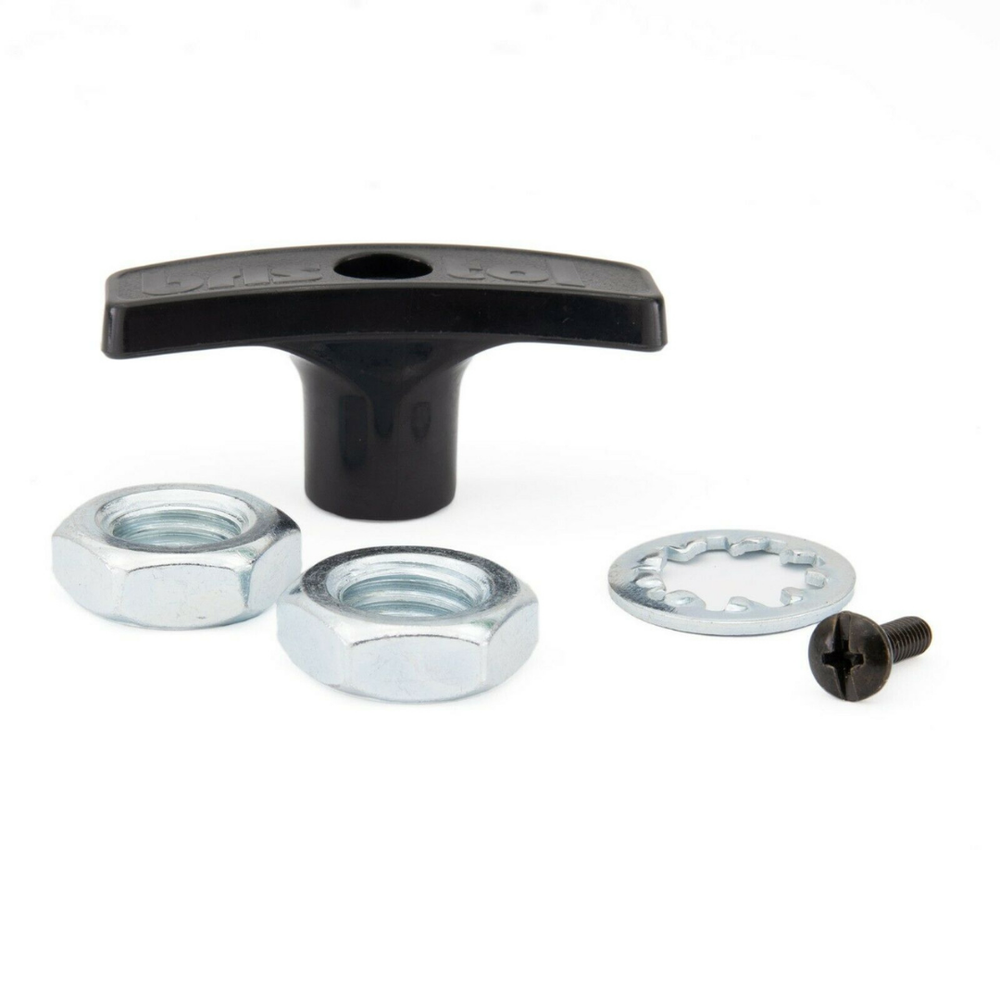 RV Waste Valve Handle Replacement Camper Sewer Tank Dump Release Black