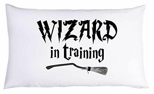 Wizard In Training Funny Wizard Inspired Magic School Pillowcase (1 Queen Pillow