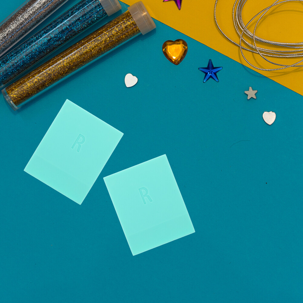 2 Pcs Screen Printing Squeegee Rubber Silk Board Mini Silicone Squeegees Manual