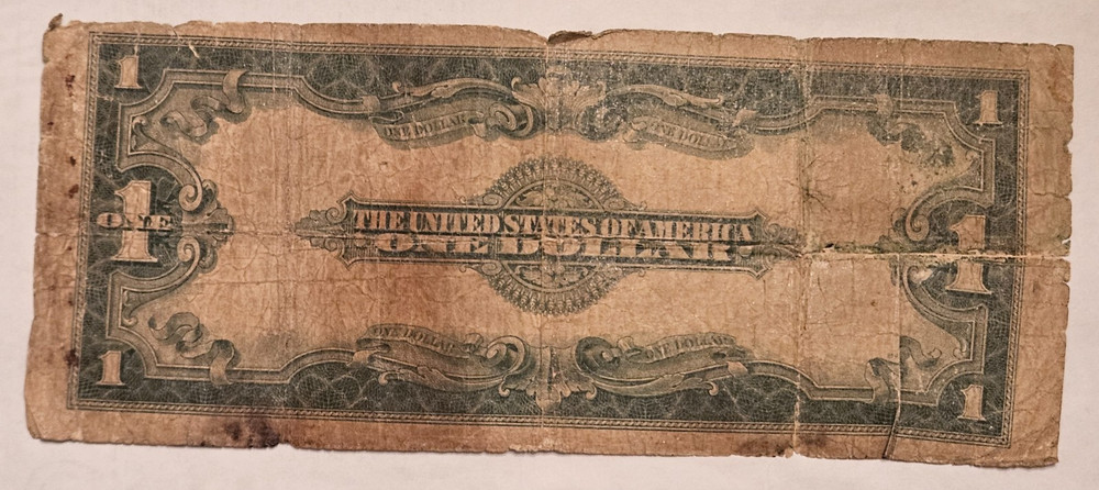 1923 $1 Silver Certificate Speelman White note FR 237 D/B Block Large Size Bill