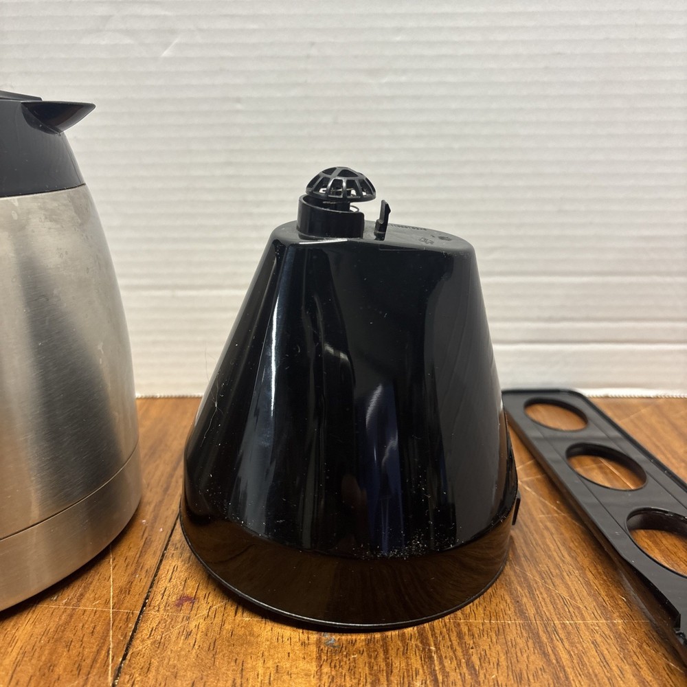 Cuisinart DCC-3850TG 12-Cup Programmable Thermal Coffeemaker Silver