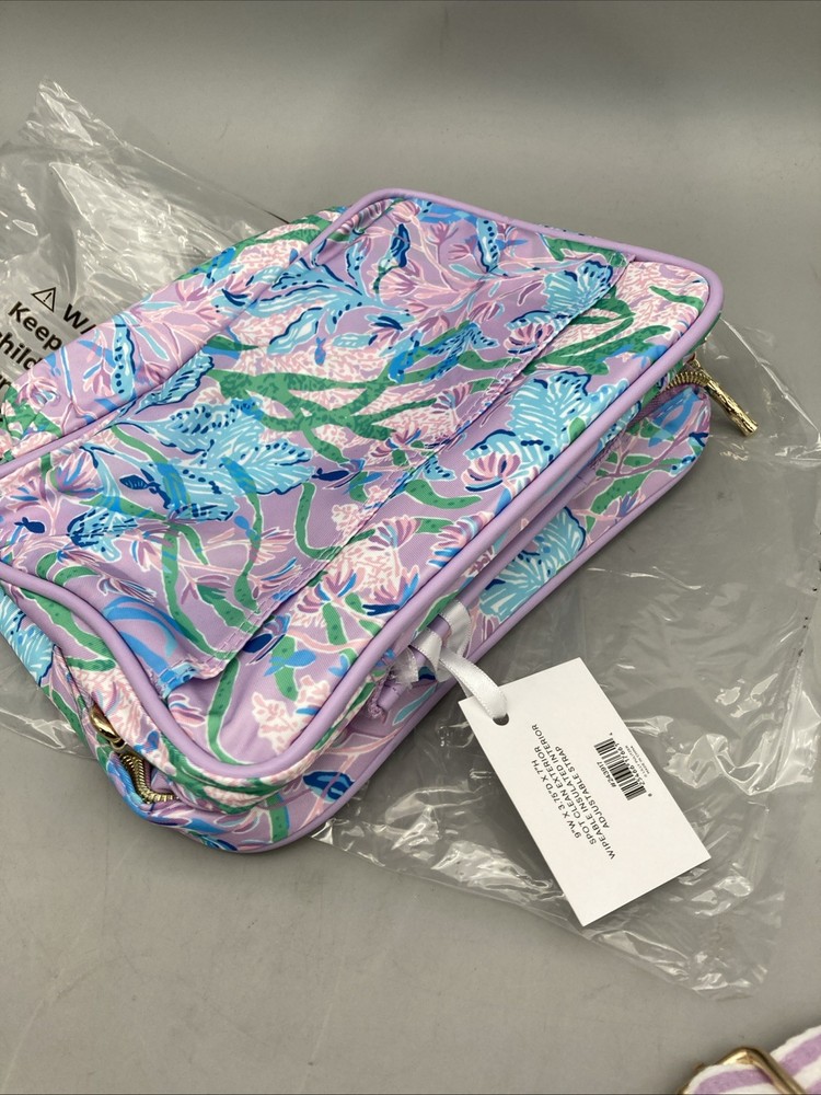 Lilly Pulitzer Lunch Box With Adjustable Strap Brand New