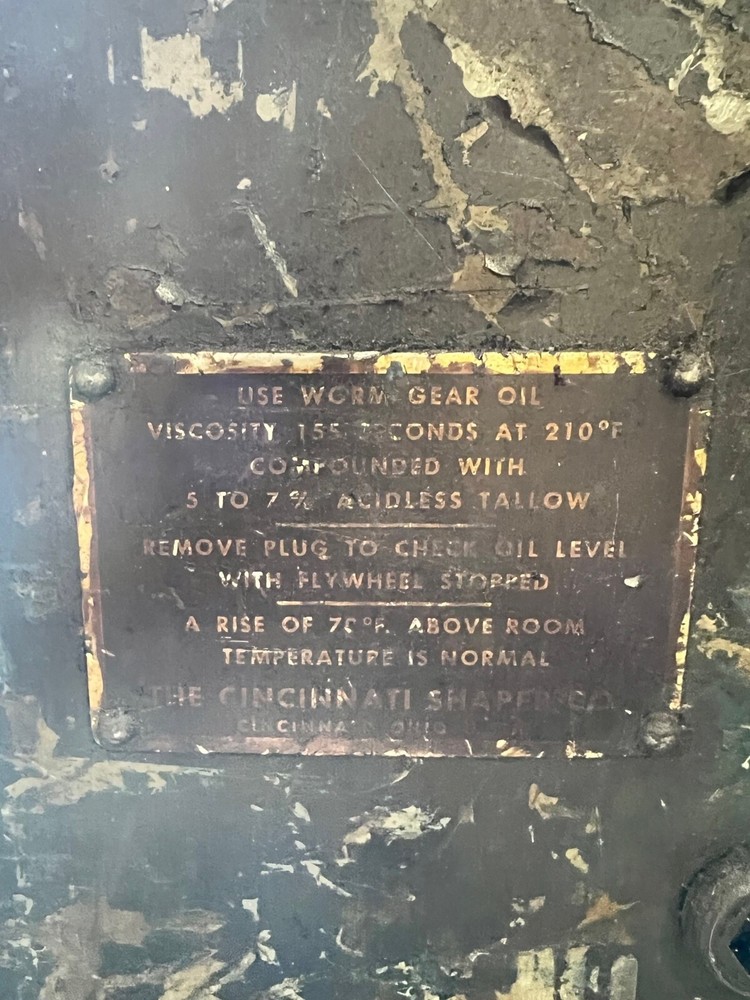 Cincinnati 1010 Mechanical Shear