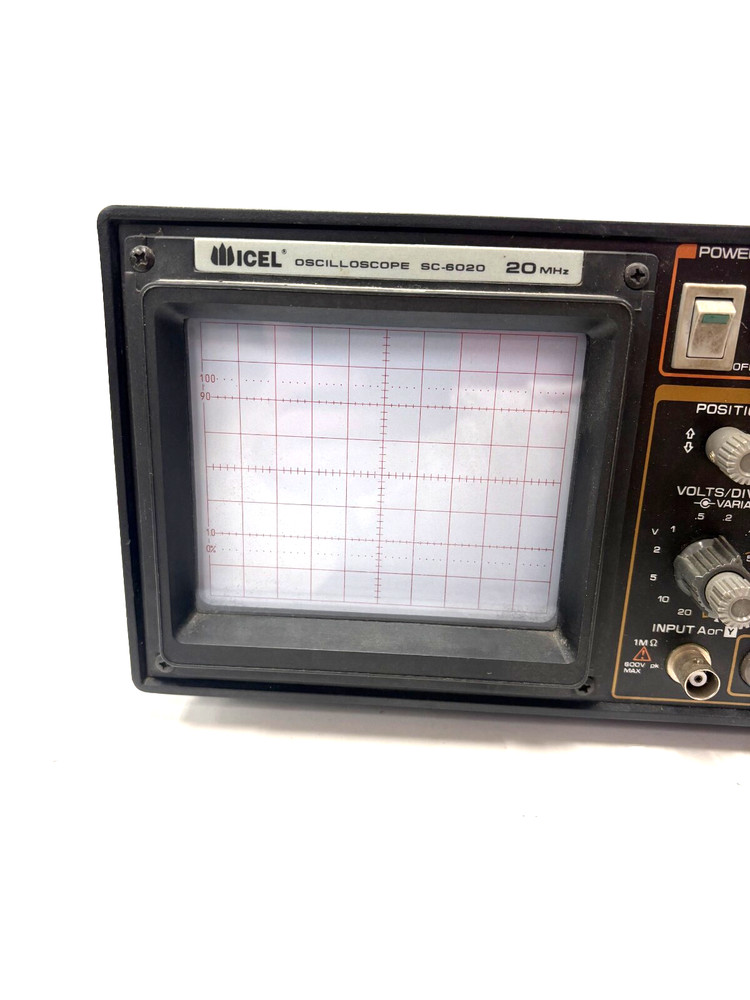 WICEL OSCILLOSCOPE SC-6020 20MHZ