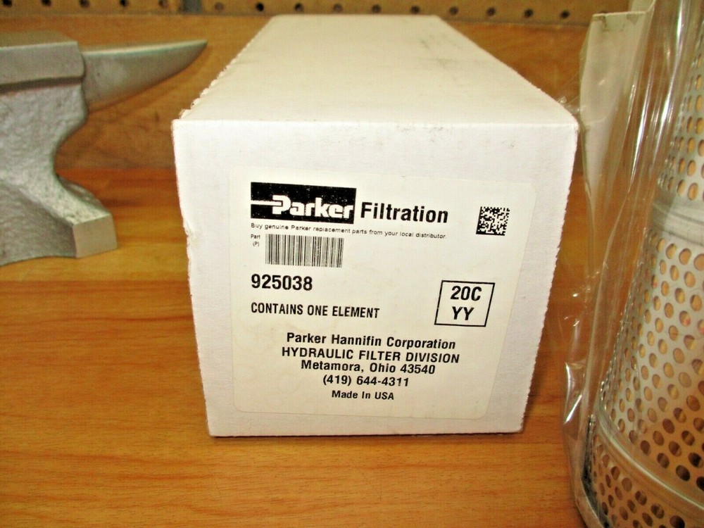 Parker 925038 *NEW* Genuine OEM Hydraulic Filter Element