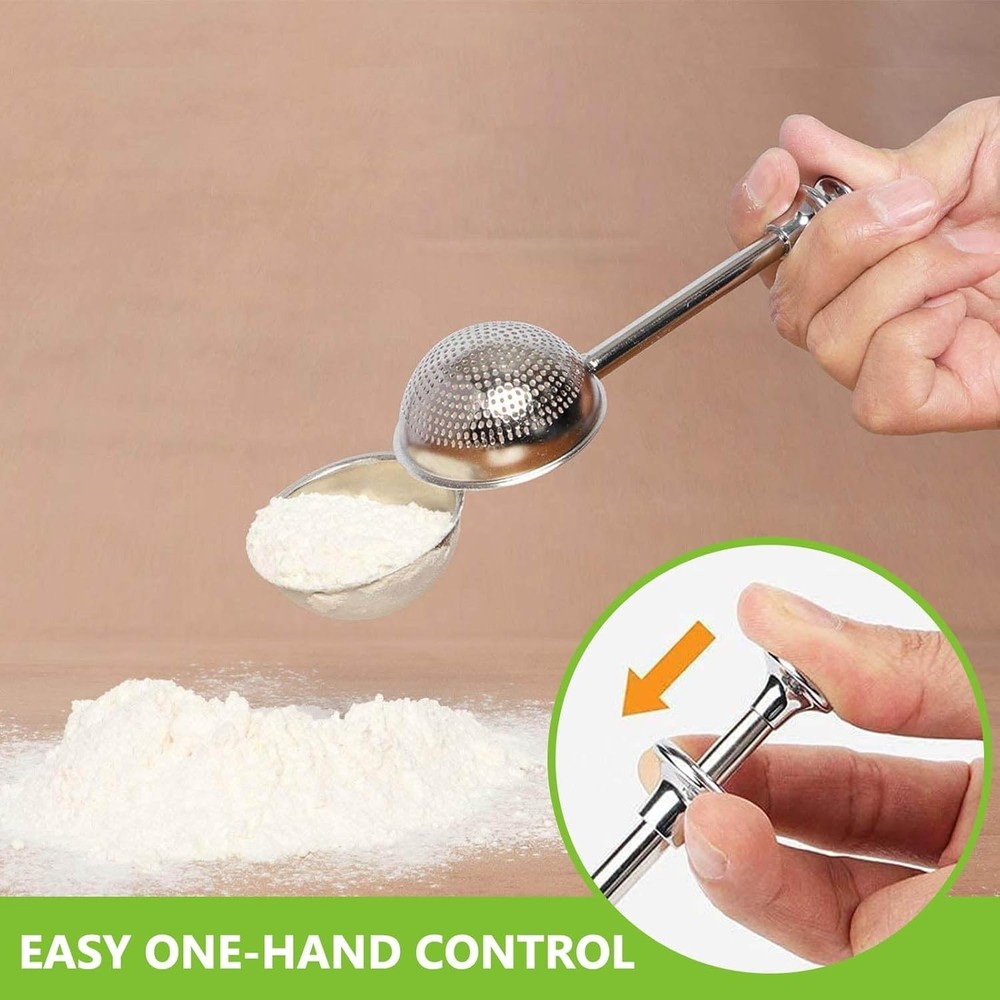 Biscuit Cutter Set Pastry Scraper Dough Blender Flour Duster Baking Tools