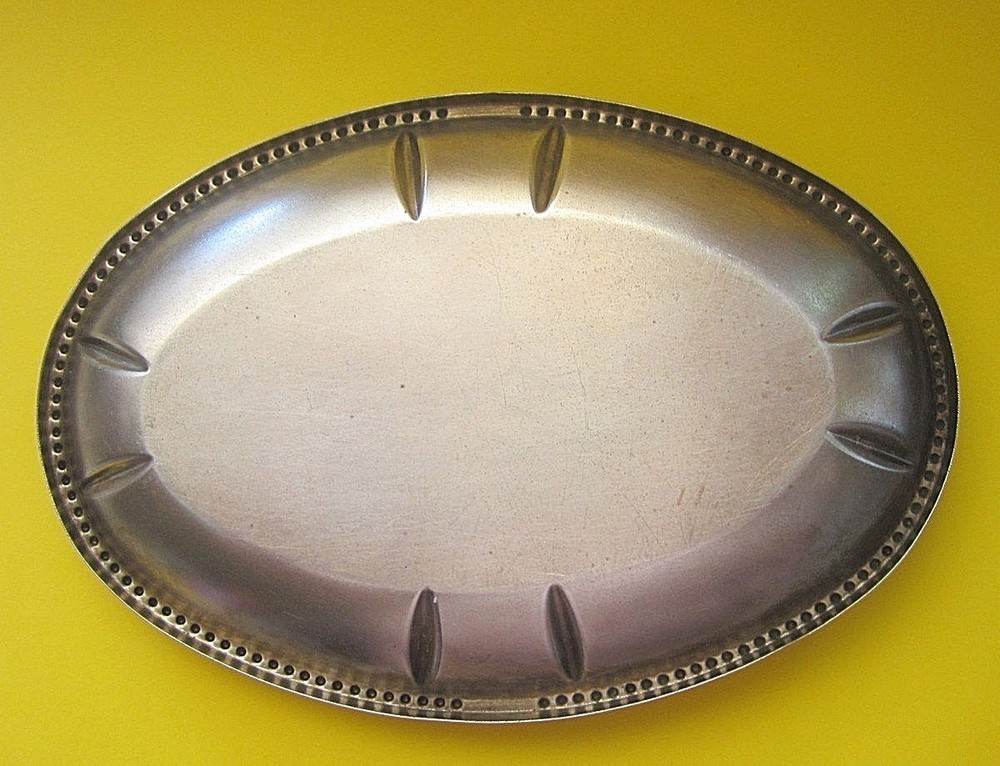 Vintage Soviet Silver 875 Bowl For Sweets