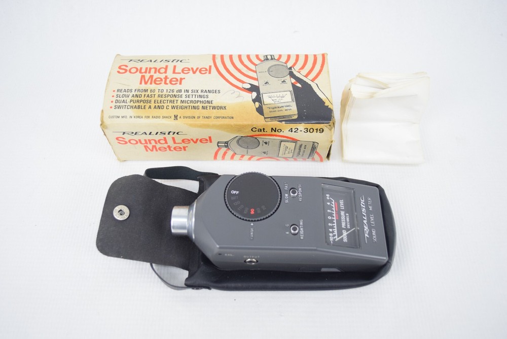 Realistic 42-3019 Sound Level Meter