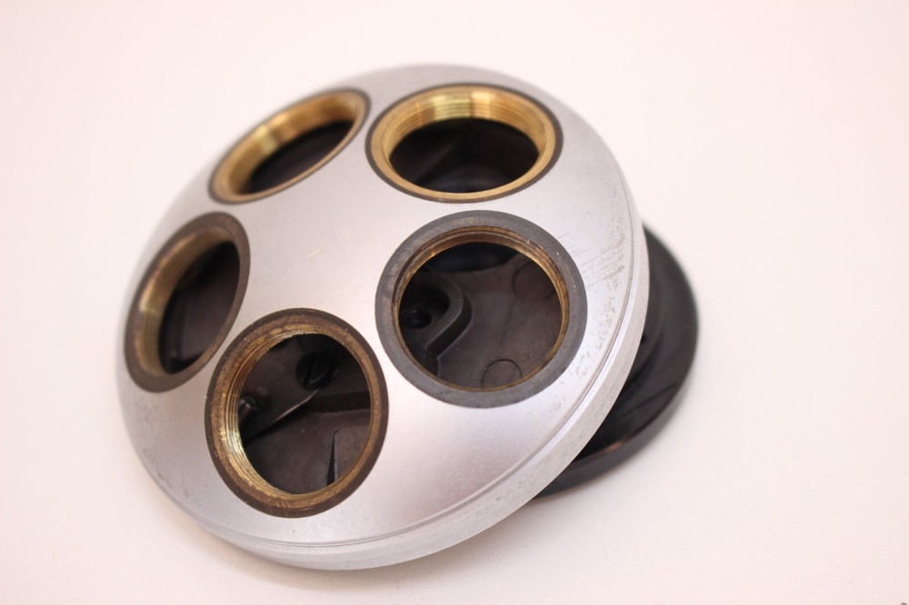 Leitz Microscope 5 Objective Nosepiece Turret