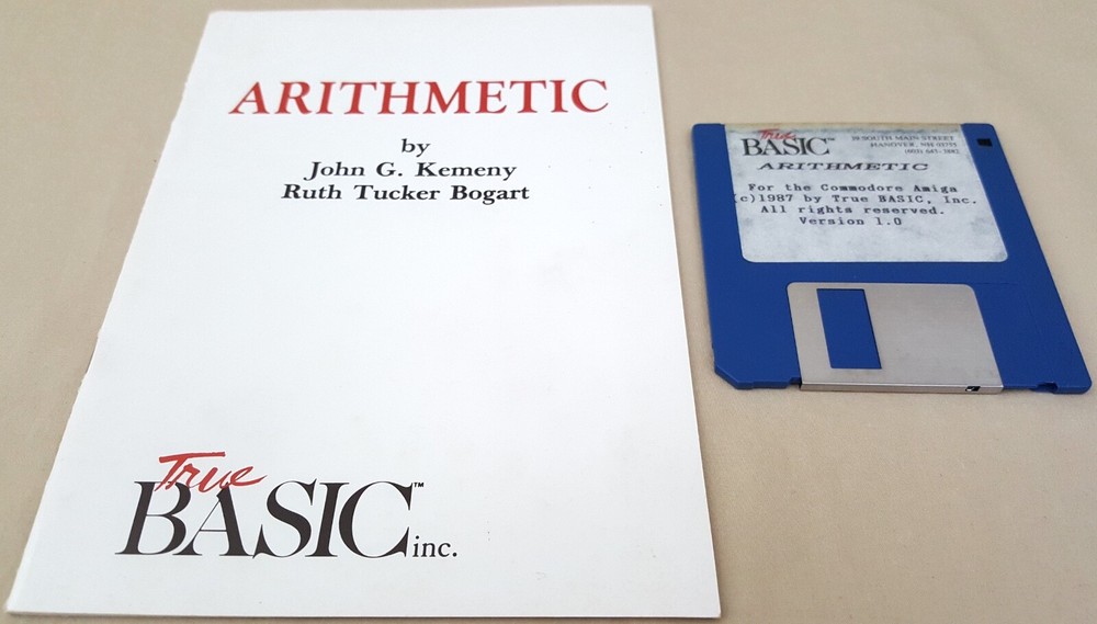 TRUE BASIC - ARITHMETIC ©1987 by John G. Kemeny for Commodore Amiga