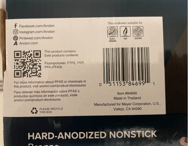 Anolon Advanced Home Hard-Anodized Nonstick Two Step Meal Set