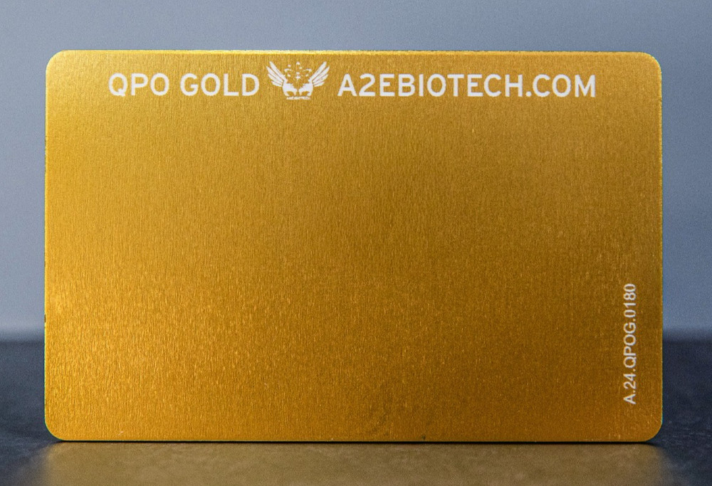 A2E Biotech Sun Balancing Frequency Quantum MetaMaterial Nodal Transmitter Card