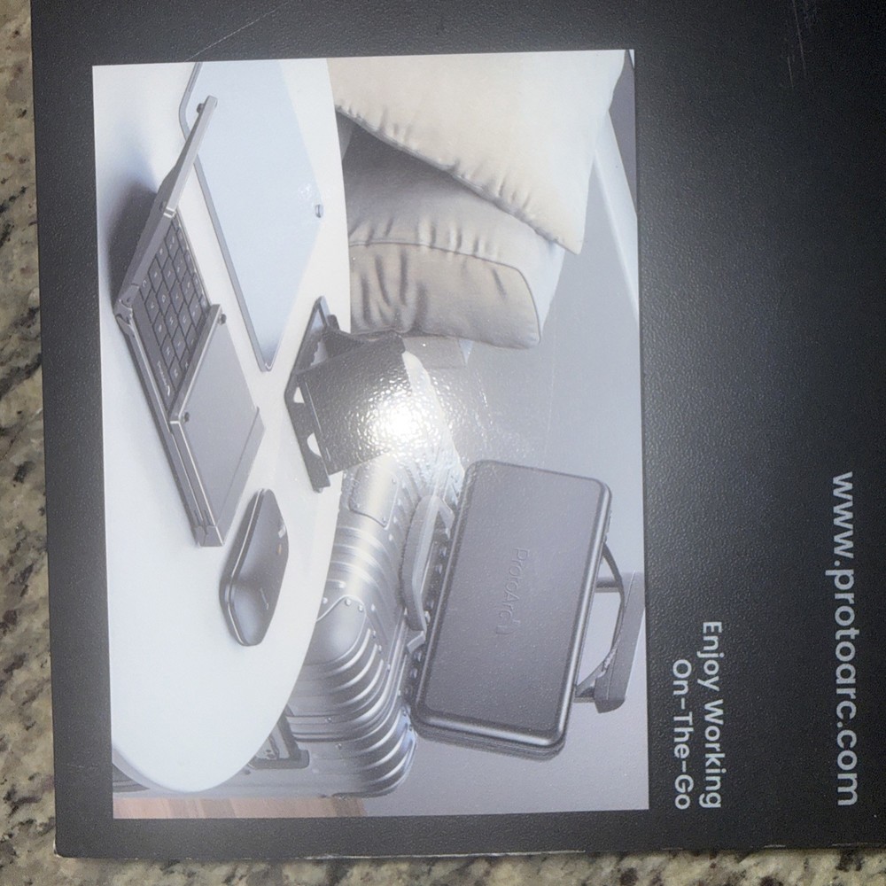 ProtoArc XKM01 Foldable Full-Size Wireless Keyboard and Mouse Combo