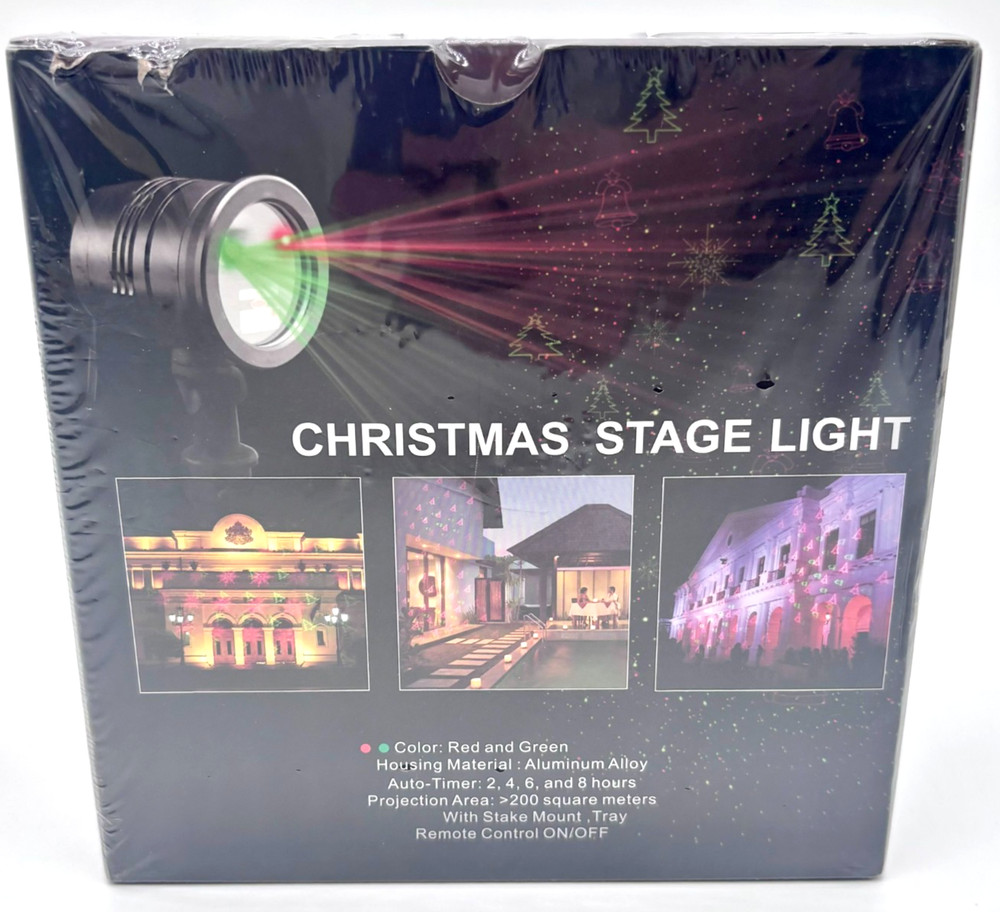 RGB Christmas Stage Light Model YG-JG006
