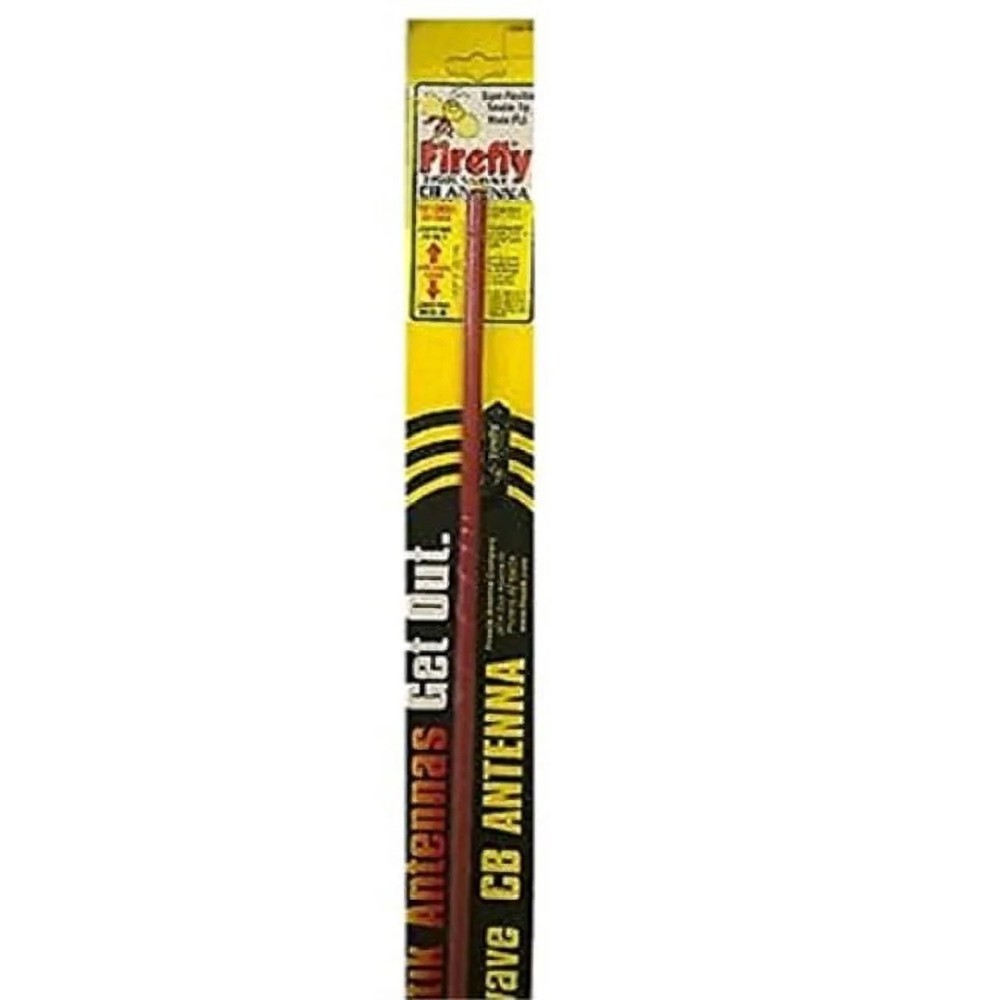 FireStik FL4-R FireFly 4' 5/8 Wave CB Antenna (Red)
