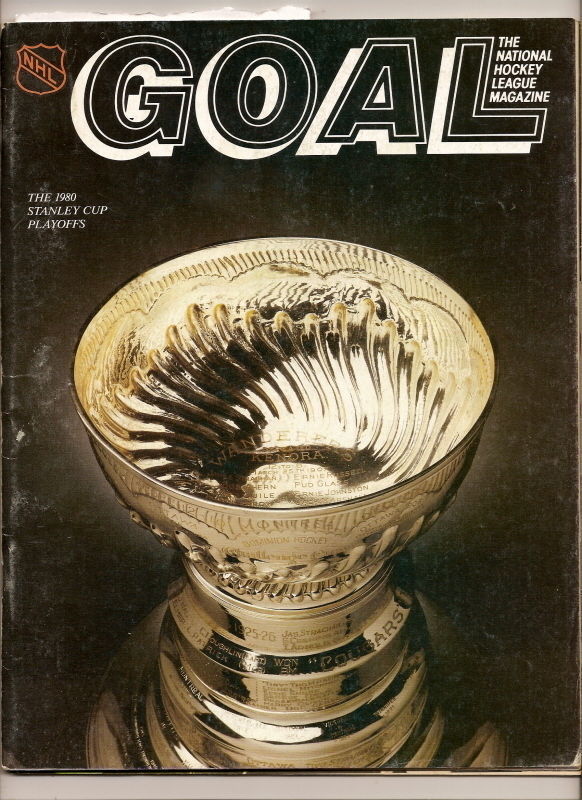 1980 Stanley Cup Playoff Program 1st Round Blues Blackhawks