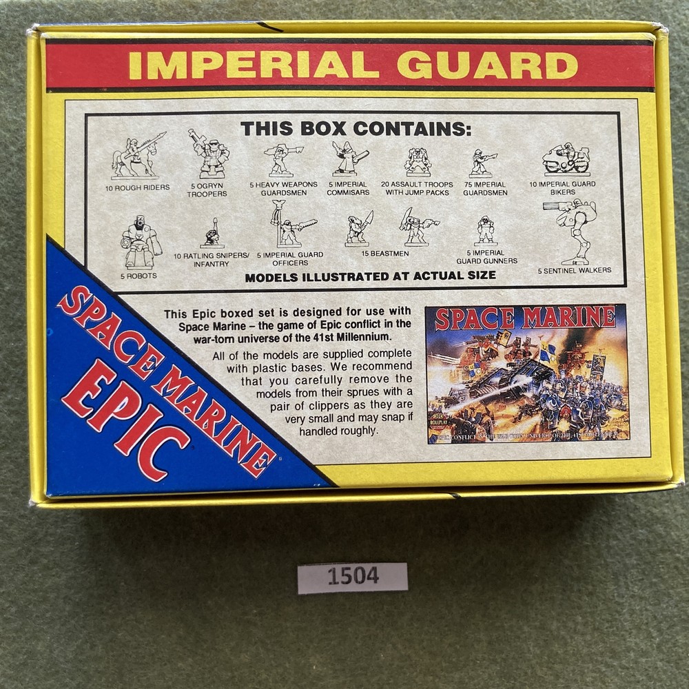 Space Marine Imperial Guard , Games Workshop