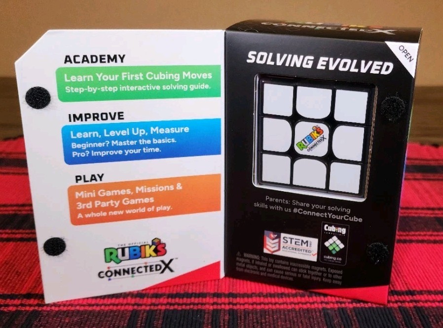 NEW SEALED Rubiks Cube ConnectedX Bluetooth Enabled 3x3 Classic ConnectedX