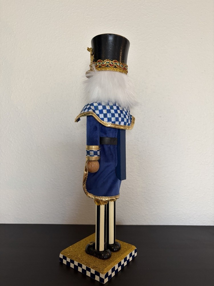 Mackenzie Childs Royal 15" Nutcracker NEW