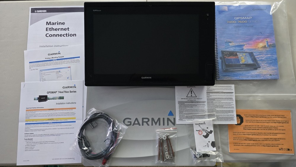 Garmin GPSMAP 7616 – 16” Touchscreen Chartplotter – Fully Tested
