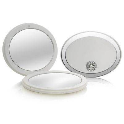 Danielle White Compact (Oval) Model No. D482 Brand New
