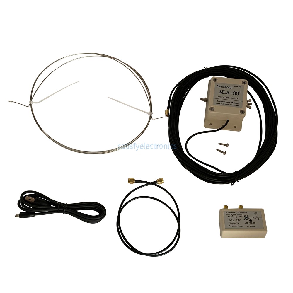 MLA-30+ 500KHz-30MHz Active Loop Antenna Shortwave Radio Antenna