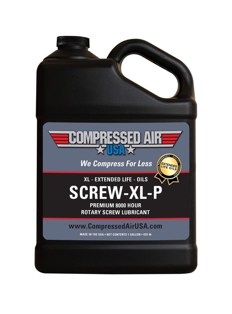 Premium 8000 Hour Rotary Screw Air Compressor Lubricating Oil - CompressedAir...