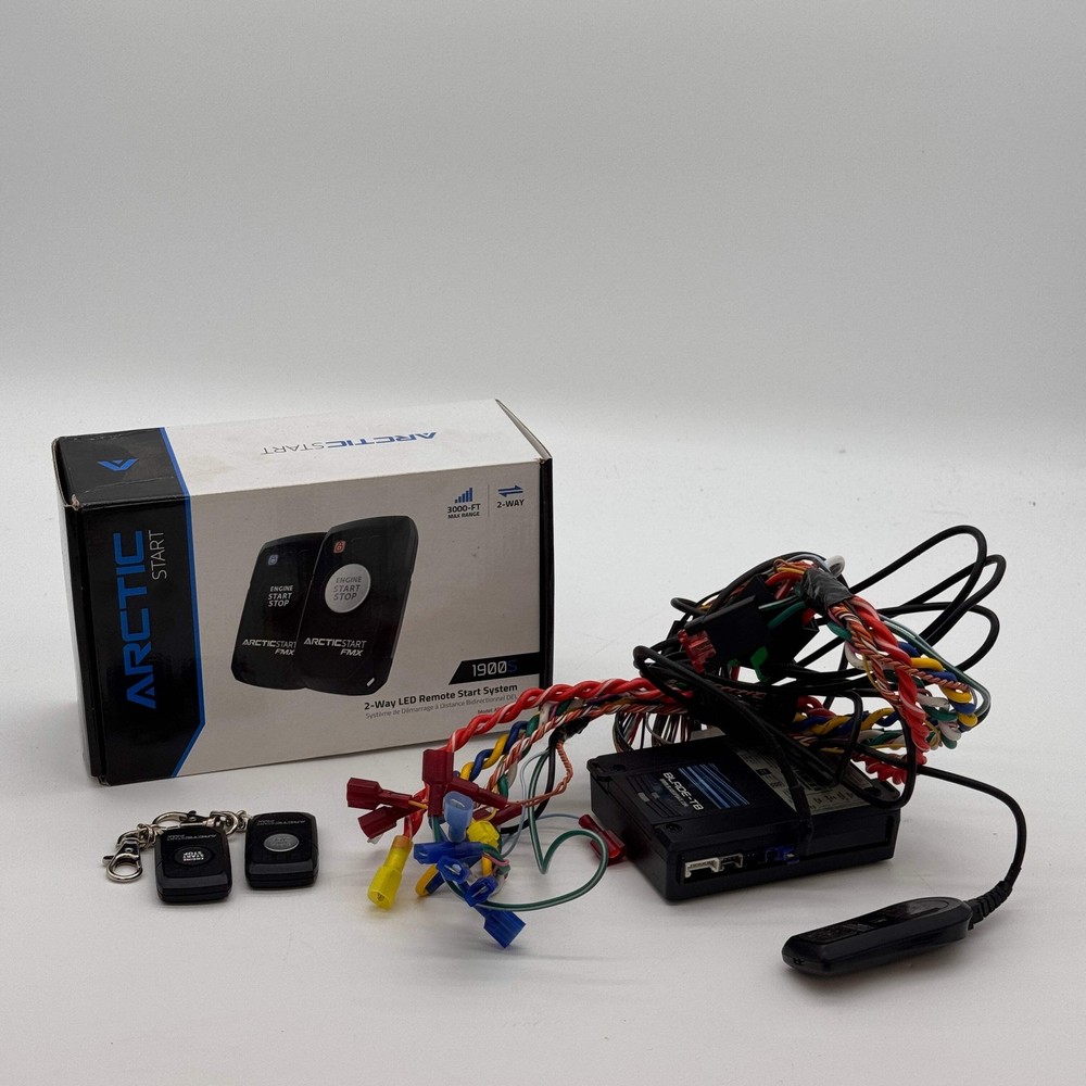 Arctic Start ARX1900S Black 2-Way Remote Start Bundle with LTE 3000' Range